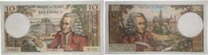 France - 10 francs (Voltaire) Type 1963 - 01/04/1965