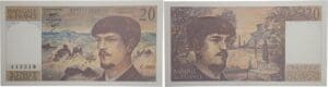 France - 20 francs (Debussy) Type 1980 - 1980