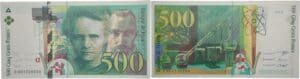 France - 500 francs (P & M Curie) Type 1993 - 1994