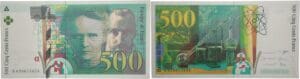 France - 500 francs (P & M Curie) Type 1993 - 1998