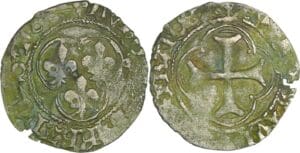 France - Louis XI (1461-1483) - Double tournois - Toulouse