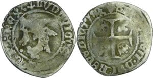 France - Louis XI (1461-1483) - Liard au dauphin - Lyon