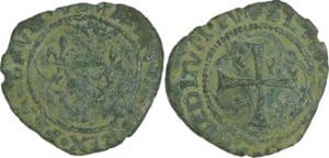 France - François 1er (1515-1547) - Double tournois du Dauphiné - 1er type - Grenoble