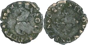 France - Charles X (1589-1590) - Liard - 2ème type - 1594 (Marseille)