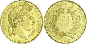 France - Deuxième république (1848-1852) - 20 francs Cérès 1850 A (Paris)