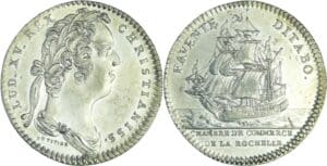 France - Louis XV (1715-1774) - Jeton Chambre de commerce de La Rochelle