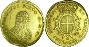 Malte - Emmanuel Pinto - 20 scudi 1765