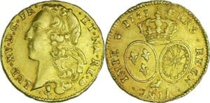 France - Louis XV (1715-1774) - Double louis d’or de Béarn au bandeau - 1753 (Pau)