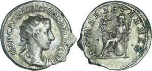 Gordien III - Antoninien (239, Rome) - Rome assise