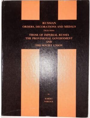 Werlich (Robert) - Russian orders, decorations and medals - 1963