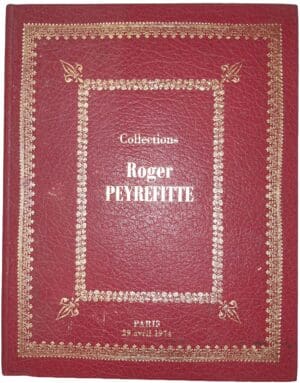 Vente Vinchon - Catalogue de vente collection Roger Peyrefitte - 29 avril 1974