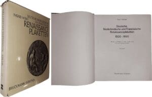 Weber (Ingrid) - Deutsche, Niederländische und Französische Renaissance plaketten - Textband - 1975