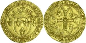France - Louis XI (1461-1483) - Ecu d'or à la couronne 2ème émission (4 janvier 1474) - Limoges