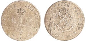 Louis XV (1715-1774) - Double sol de billon - 1758 A (Paris)