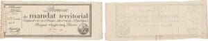 France - Promesse de mandat territorial - 25 francs 28 ventôse An IV - Série de 1796