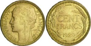 France - Troisième république (1871-1940) - Essai concours de 100 Francs Morlon 1929