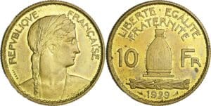 France - Troisième république (1871-1940) - Essai concours de 10 Francs Delannoy 1929