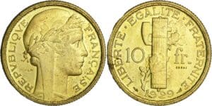 France - Troisième république (1871-1940) - Essai concours de 10 Francs Morlon 1929