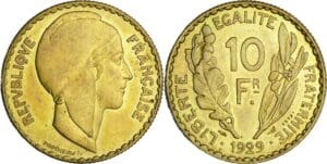 France - Troisième république (1871-1940) - Essai concours de 10 Francs Popineau 1929
