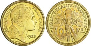 France - Troisième république (1871-1940) - Essai concours de 10 Francs Rasumny 1929