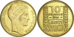 France - Troisième république (1871-1940) - Essai concours de 10 Francs Turin 1929