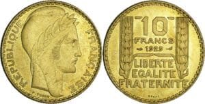 France - Troisième république (1871-1940) - Essai concours de 10 Francs Turin 1929