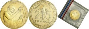 Afrique de l'Ouest (Etats de l') - Essai 25 francs 1980
