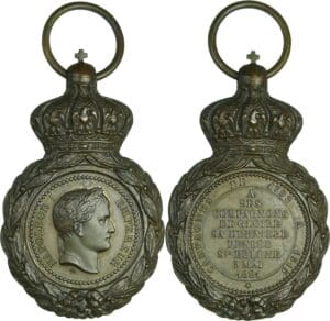 France - Napoléon 1er - Médaille - Sainte Hélène 1821