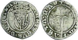 France - Lorraine - Duché de Lorraine - François 1er - Demi-Gros (Nancy)