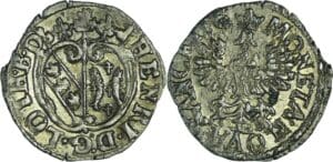 France - Lorraine - Duché de Lorraine - Henri II - Demi-gros (Nancy)