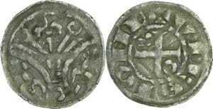 France - Berri - Seigneurie de Vierzon - Hervé Ier - Denier