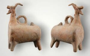 Iran - Culture Amlash - Rhyton en terre cuite - 1400 / 1000 av. J.-C.