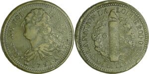 France - Constitution (1791-1792) - 2 sols au faisceau type FRANCOIS 1791 A° (Paris) Frappe de préstige sur un flan très large
