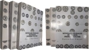 Faustin Poey D'Avant - Monnaies féodales de France - 3 volumes - Réimpression 2016 en fac-similé
