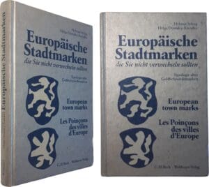 Europäische stadtmarken, European town marks, Les poinçons des villes d’Europe, 1984
