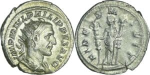 Philippe 1er - Antoninien (244-245, Rome) - La Fidélité