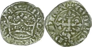 France - Charles IV (1322-1328) - Double Parisis - 3ème émission du 24 juillet 1326