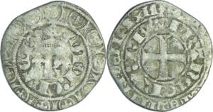 France - Charles V (1364-1380) - Blanc au K - (20 avril 1365)