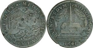 France - Jeton 1641 Prise d'Arras par Richelieu