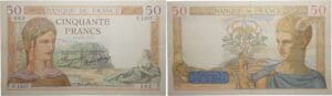 France - 50 francs (Cérès) Type 1933 - 25/04/1935