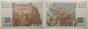 France - 50 francs (le Verrier) Type 1946 - 07/06/1951