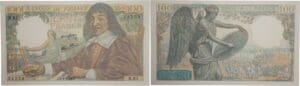 France - 100 francs (Descartes) Type 1942 - 12/10/1944