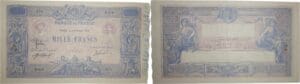 France - 1000 francs (Bleu et Rose) Type 1889 - 20/01/1913