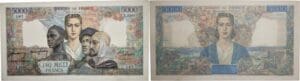 France - 5000 francs (Empire Français) Type 1942 - 20/03/1947