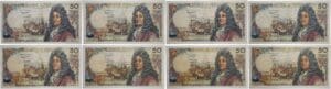 France - 50 francs (Racine) Type 1962 - Lot de 8 billets