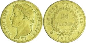 France - Napoléon 1er (1804-1814) - 20 francs des 100 jours 1815 A (Paris)