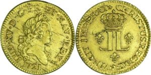 France - Louis XV (1715-1774) - Louis d’or aux deux L - 1721 A (Paris) 1er sem