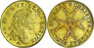 France - Louis XV (1715-1774) - Louis d’or à la croix du Saint-Esprit - 1718 A (Paris)
