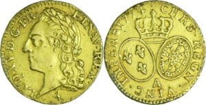 France - Louis XV (1715-1774) - Louis d’or à la vieille tête - 1774 A (Paris)