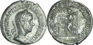 Macrin - Denier (218, Rome) - La Santé